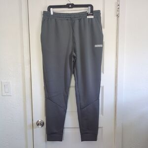 Hurley Gray Joggers Tapered Fit Elastic Cuffs